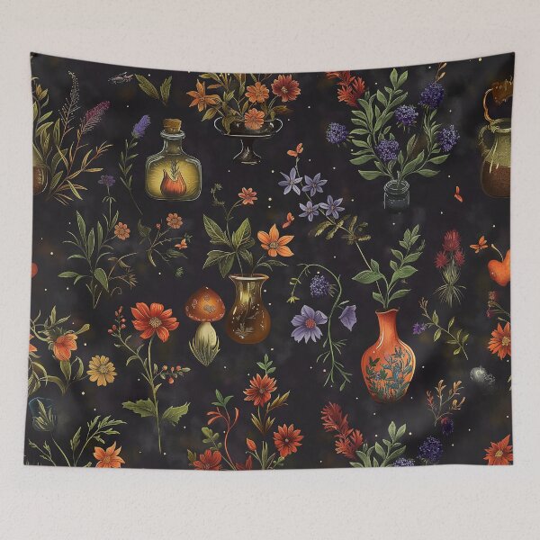 Item preview, Witchy wonderland seamless pattern collection designed and sold by Iamallearss.
