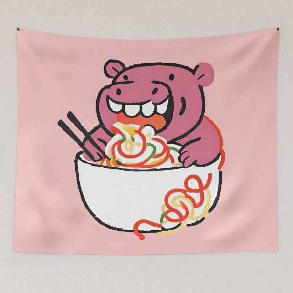 Item preview, dininig hippo designed and sold by aliraweb.