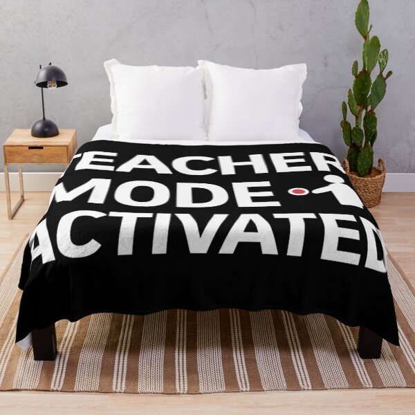 Item preview, Teacher Mode Activated - Button Press designed and sold by SewnMemories.
