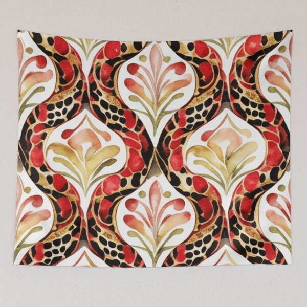 Item preview, Snakes abstract  designed and sold by Roxburylane.