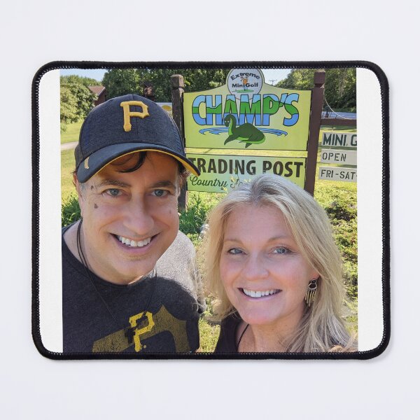 Item preview, "Lucy & the Lake Monster" Co-Authors at Champ's Trading Post designed and sold by RichardRossiArt.