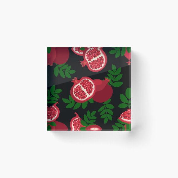 Item preview, black pomegranate fruit designed and sold by Gossip Rag.