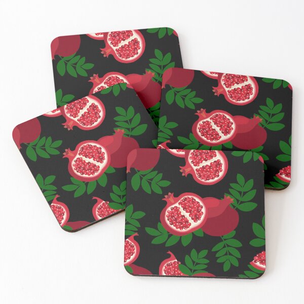 Item preview, black pomegranate fruit designed and sold by Gossip Rag.
