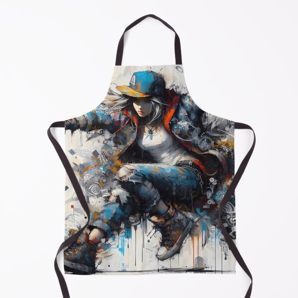 Item preview, Alice con traje urbano, estilo graffiti. designed and sold by Ssevi.
