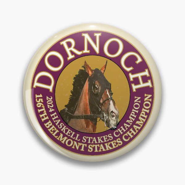 Item preview, Dornoch Wins the 2024 Haskell Stakes horse racing design designed and sold by Ginny Luttrell.