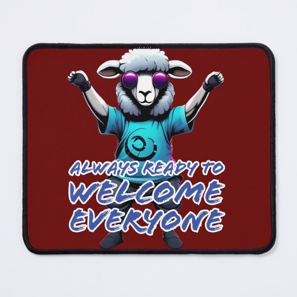Item preview, Always Ready To Welcome Everyone designed and sold by DesignPrePress.