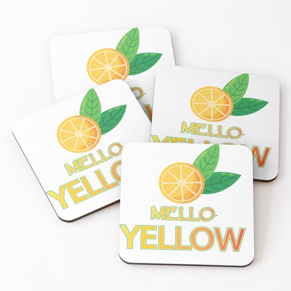Aperçu de l'œuvre Mello Yellow - Vibes heureuses créée et vendue par GraphixKing999.