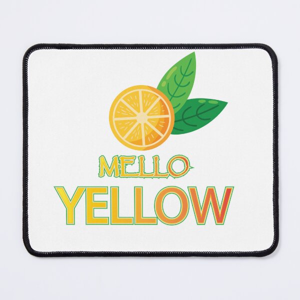 Item preview, Mello  Yellow - Happy Vibes designed and sold by GraphixKing999.