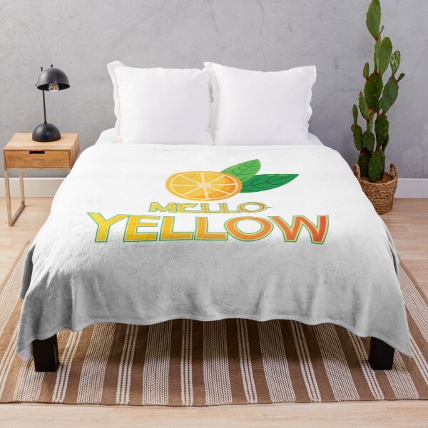 Item preview, Mello Yellow - Happy Vibes designed and sold by GraphixKing999.