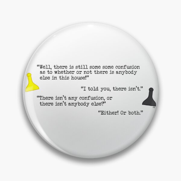 Item preview, Clue Confusion Quote designed and sold by SpectreSparkC.