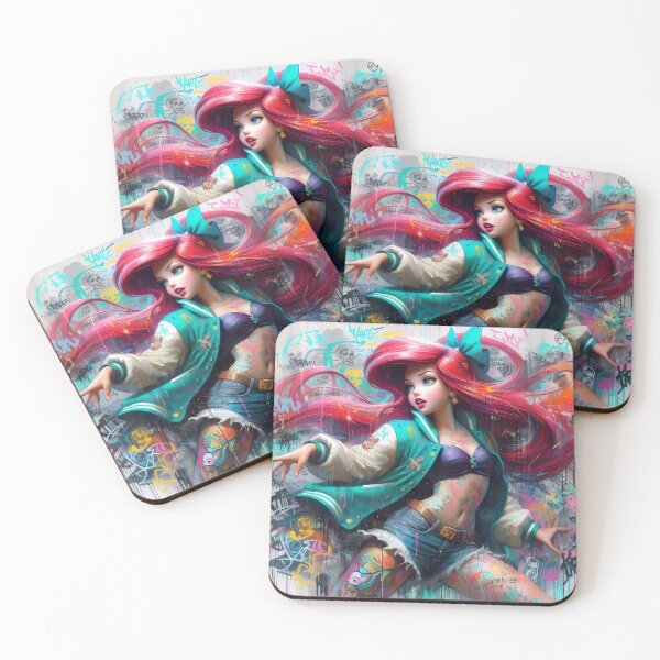 Item preview, Ariel con traje urbano, estilo graffiti designed and sold by Ssevi.