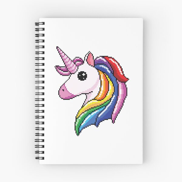 Item preview, Pixelate Unicorn Horse Design  designed and sold by AbuBabaStickers.