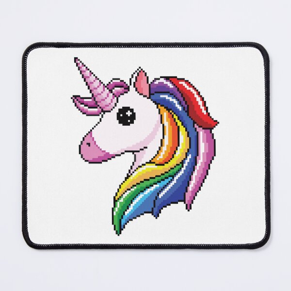 Item preview, Pixelate Unicorn Horse Design designed and sold by AbuBabaStickers.