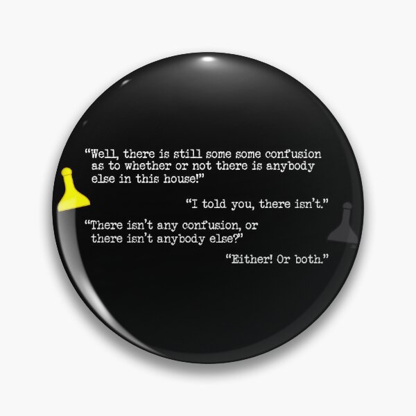 Item preview, Clue Confusion Quote designed and sold by SpectreSparkC.