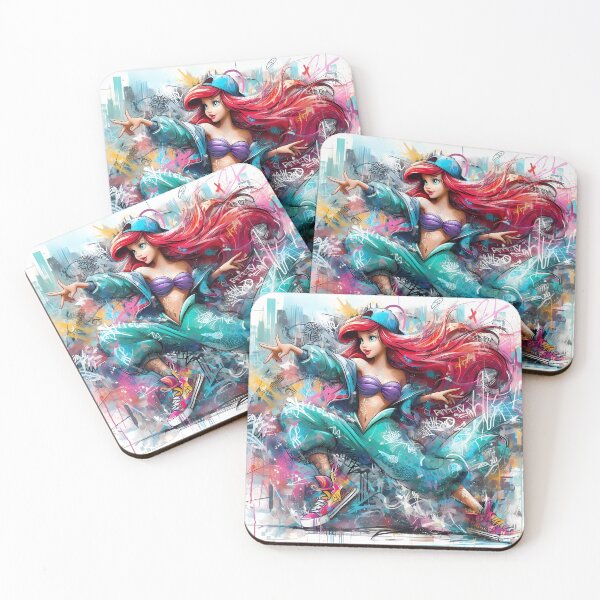 Item preview, Ariel con traje urbano, estilo graffiti designed and sold by Ssevi.