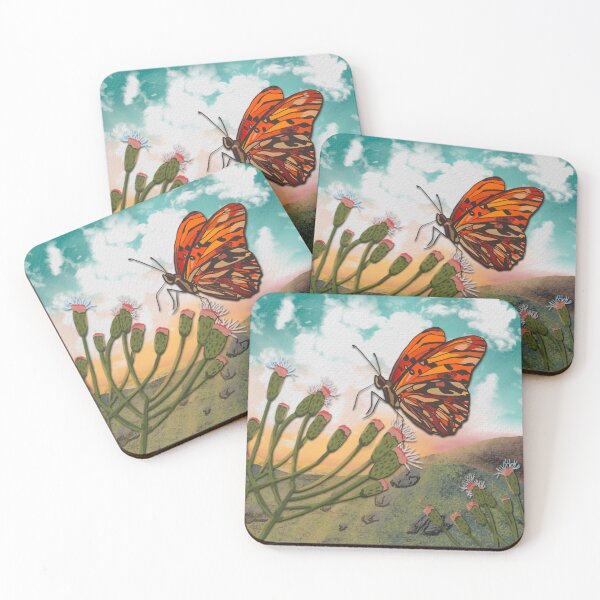 Item preview, Sunset butterfly designed and sold by Midlife Hag Designs.