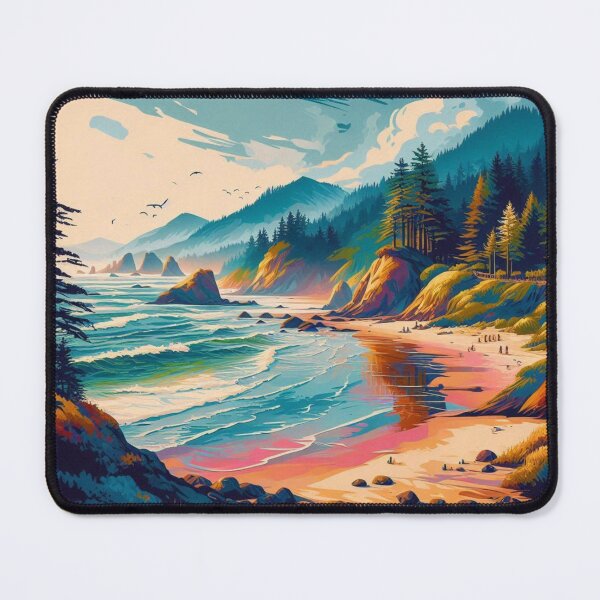 Item preview, Pacific Coast Beach Scene designed and sold by SeaStarAlex.