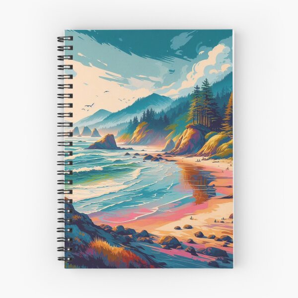 Item preview, Pacific Coast Beach Scene designed and sold by SeaStarAlex.