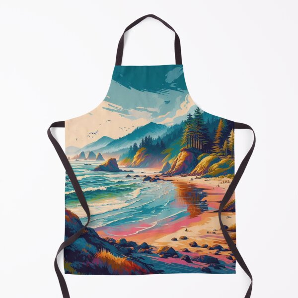 Item preview, Pacific Coast Beach Scene designed and sold by SeaStarAlex.