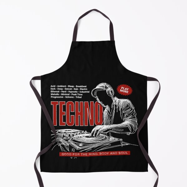 Item preview, Play More Techno - Music Lover DJ Life designed and sold by Urban-Alien.
