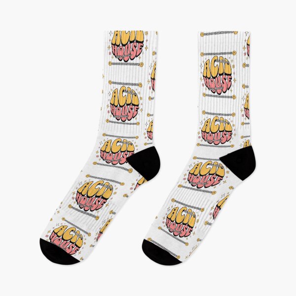 Item preview, ACID HOUSE  - Trippy Basslines (black)  designed and sold by Discothreadz.