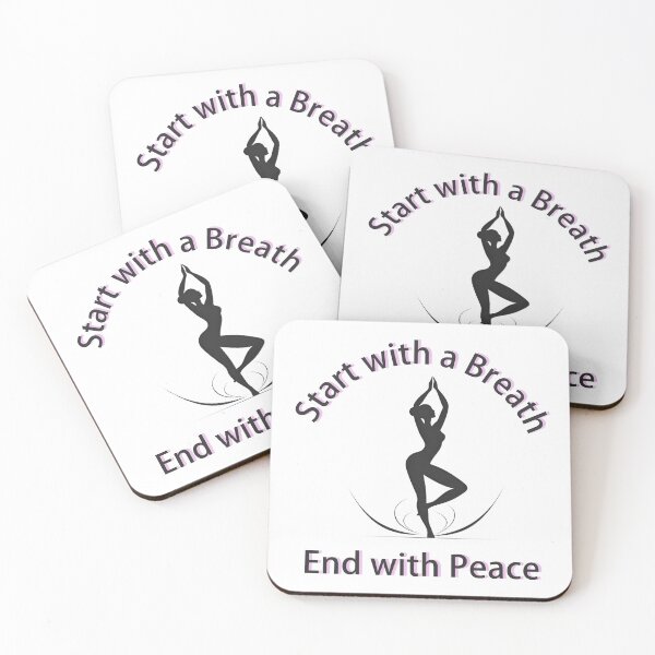 Item preview, Start with a Breath, End with Peace designed and sold by MorrinaStyle.