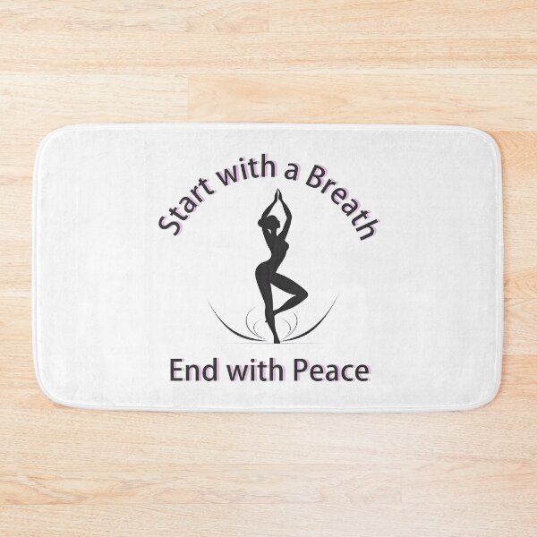 Item preview, Start with a Breath, End with Peace designed and sold by MorrinaStyle.