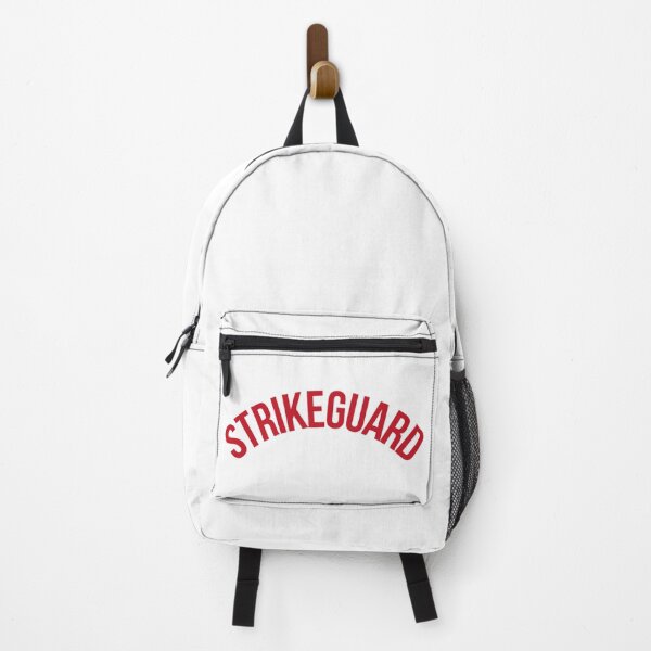 Item preview, Strikeguard: Red Lettering (White) designed and sold by Winged-Snake.