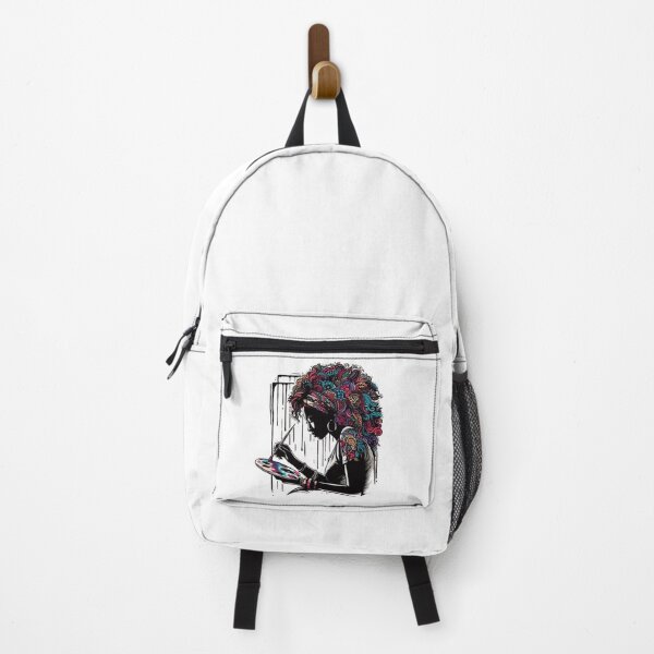 Item preview, Black Girl Artist designed and sold by RkskArt.