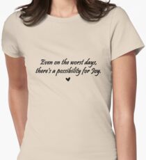 Caskett Joy Women's Fitted T-Shirt