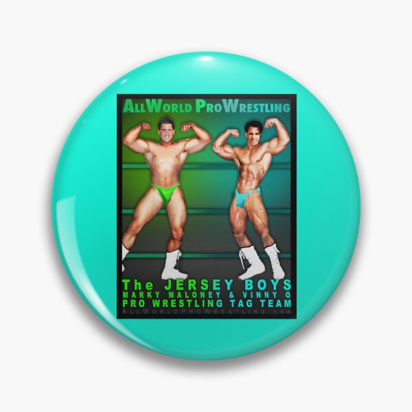 Item preview, The JERSEY BOYS - Marky Maloney & Vinny O - Pro Wrestling Tag Team designed and sold by DavidMonsterInc.