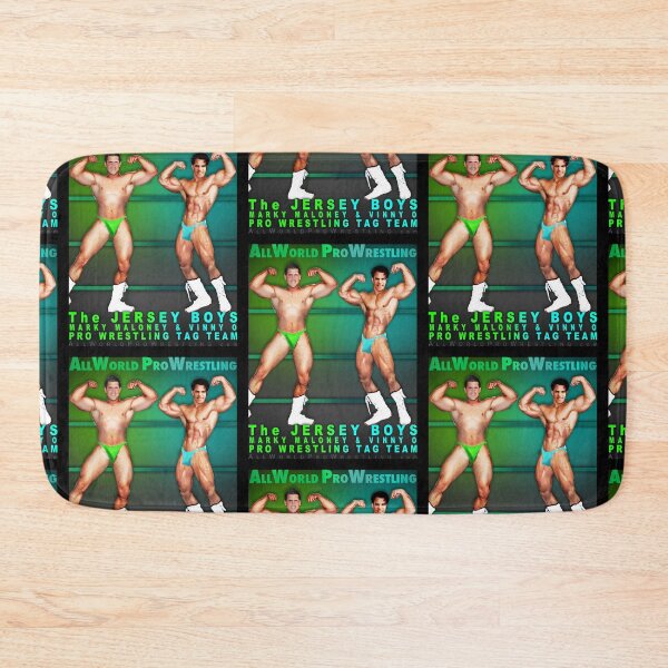 Artikelvorschau, Die JERSEY BOYS – Marky Maloney und Vinny O – Pro Wrestling Tag Team entworfen und verkauft von DavidMonsterInc.