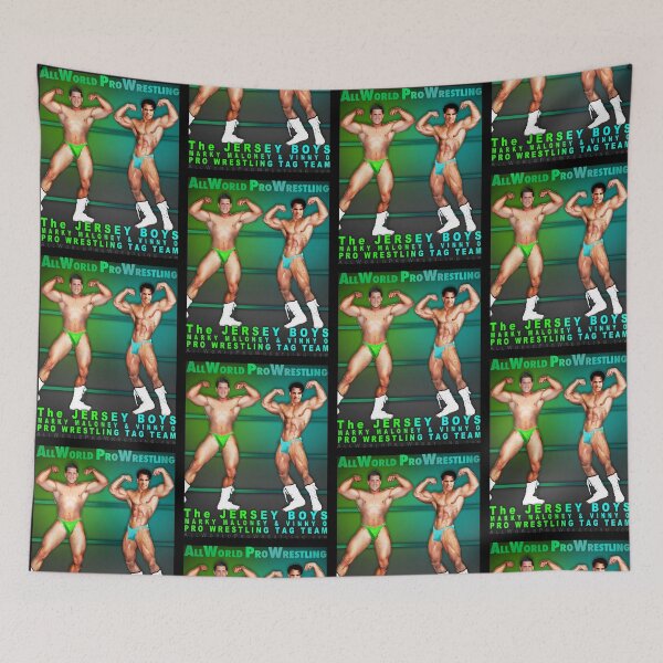 Artikelvorschau, Die JERSEY BOYS – Marky Maloney und Vinny O – Pro Wrestling Tag Team entworfen und verkauft von DavidMonsterInc.