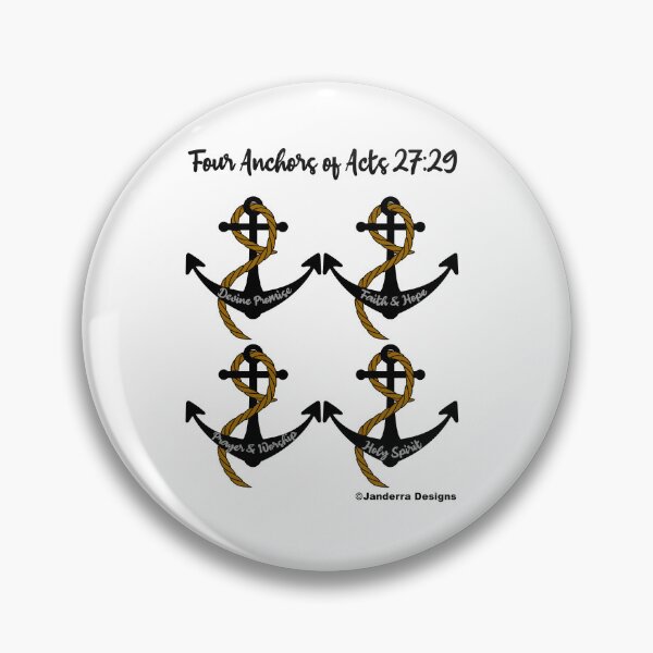 Item preview, Four Anchors of Acts 27:29 designed and sold by JanderraDesigns.