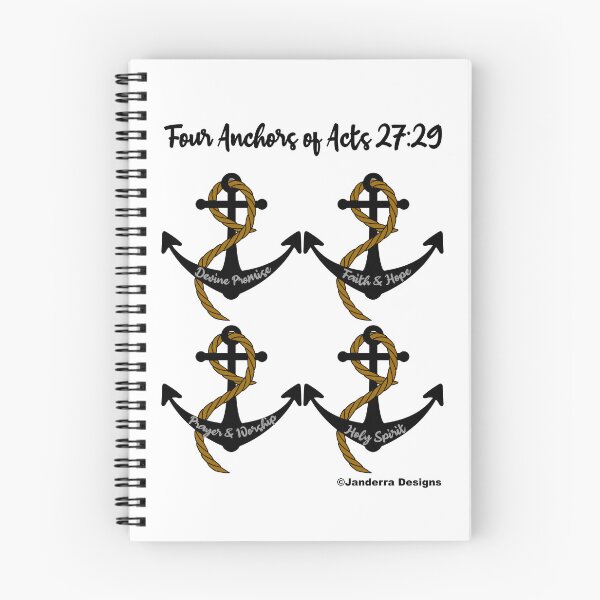 Item preview, Four Anchors of Acts 27:29 designed and sold by JanderraDesigns.