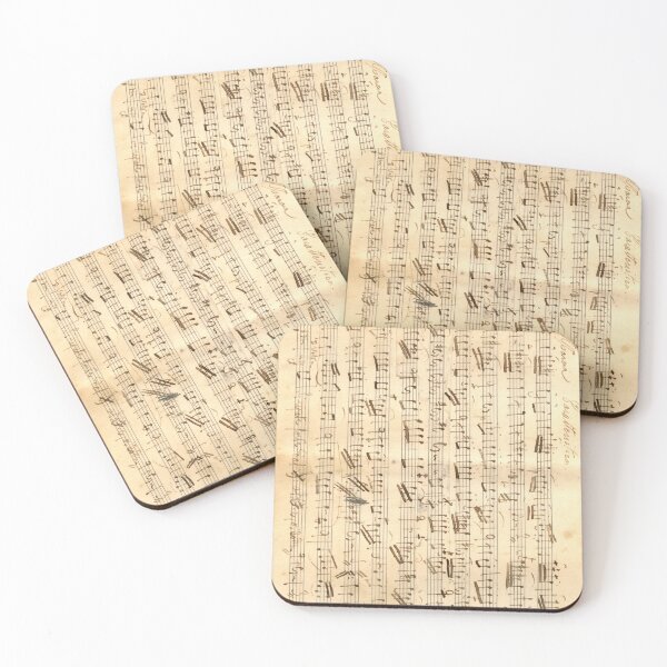Item preview, music notes retro art designed and sold by Mr.Epic - Shop.