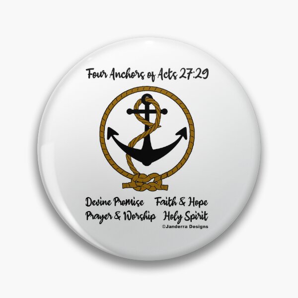 Item preview, Four Anchors of Acts 27:29 for Lifes Shipwrecks designed and sold by JanderraDesigns.
