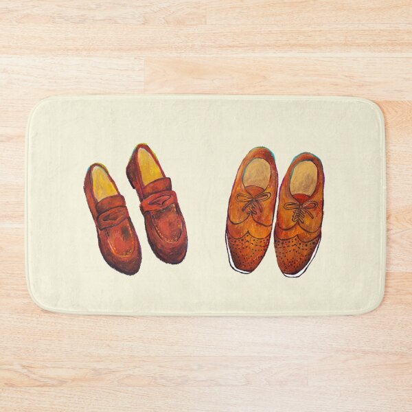 Item preview, Leather Shoes Oil Pastel Hand Draw  designed and sold by purple-Q.
