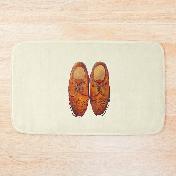 Item preview, Leather Shoes Oil Pastel Hand Draw designed and sold by purple-Q.