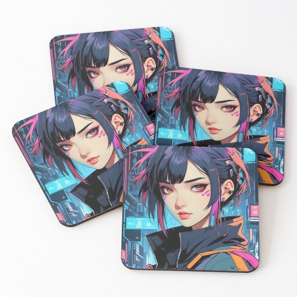 Item preview, Cyberpunk Anime Girl designed and sold by papi1998.