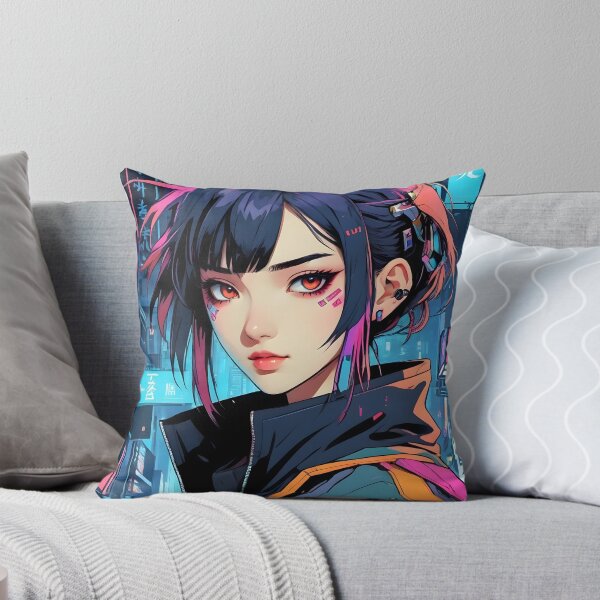 Item preview, Cyberpunk Anime Girl designed and sold by papi1998.