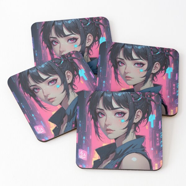 Item preview, Cyberpunk Anime Girl designed and sold by papi1998.