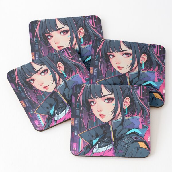 Item preview, Cyberpunk Anime Girl designed and sold by papi1998.