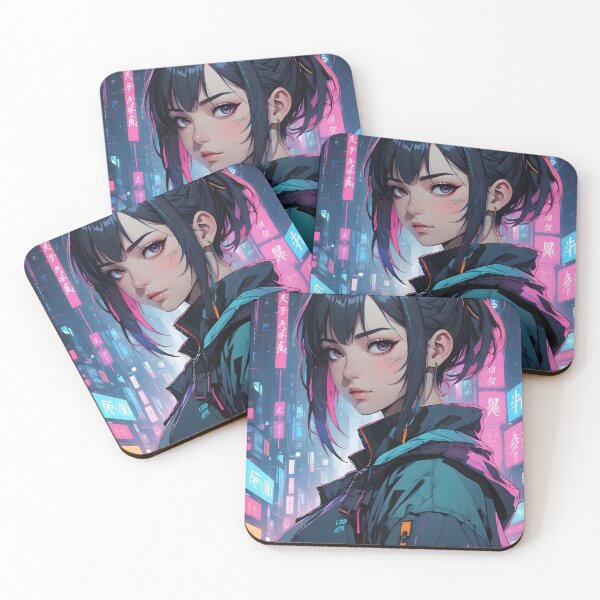 Item preview, Cyberpunk Anime Girl designed and sold by papi1998.