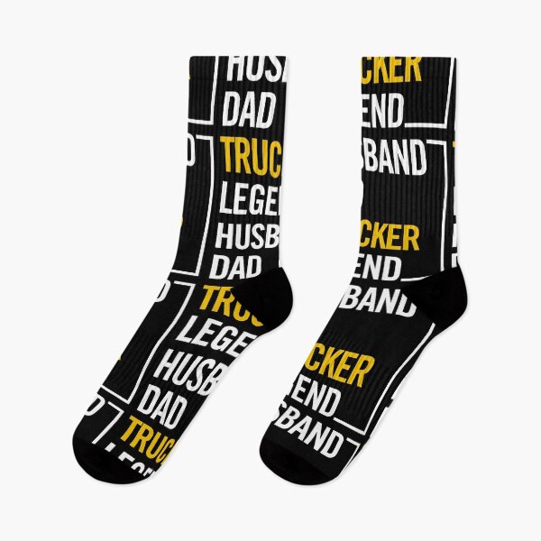 Item preview, "Trucker Dad Life: Proud Husband, Legendary Father, Road Warrior" designed and sold by artworkathome.