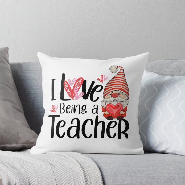 Item preview, I LOVE BEING A TEACHER, GNOME TEACHER, TEACHER  APPRECIATION designed and sold by PRINYOS.
