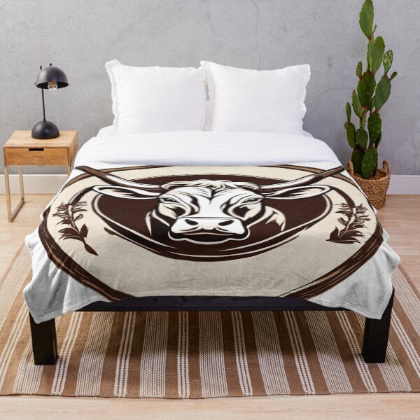 Aperçu de l'œuvre RANCHER WAYNE MERCH - Le bonheur bovin créée et vendue par Eandbeyond.