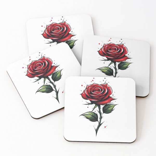 Item preview, Radiant Red Rose designed and sold by PulsePop.