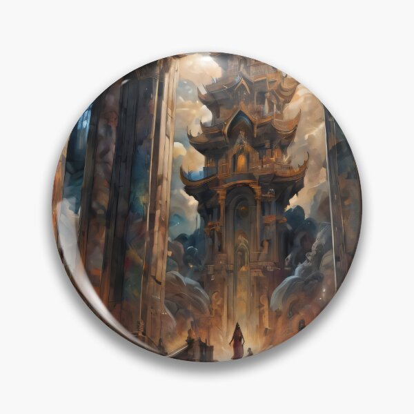 Item preview, Majestic High Fantasy Tower designed and sold by ByteyCreatives.