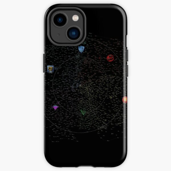Karte der Inneren Sphäre 3048 (transparent) iPhone Robuste Hülle
